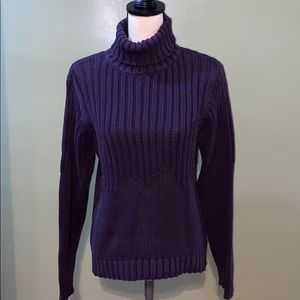 Colombia purple turtleneck